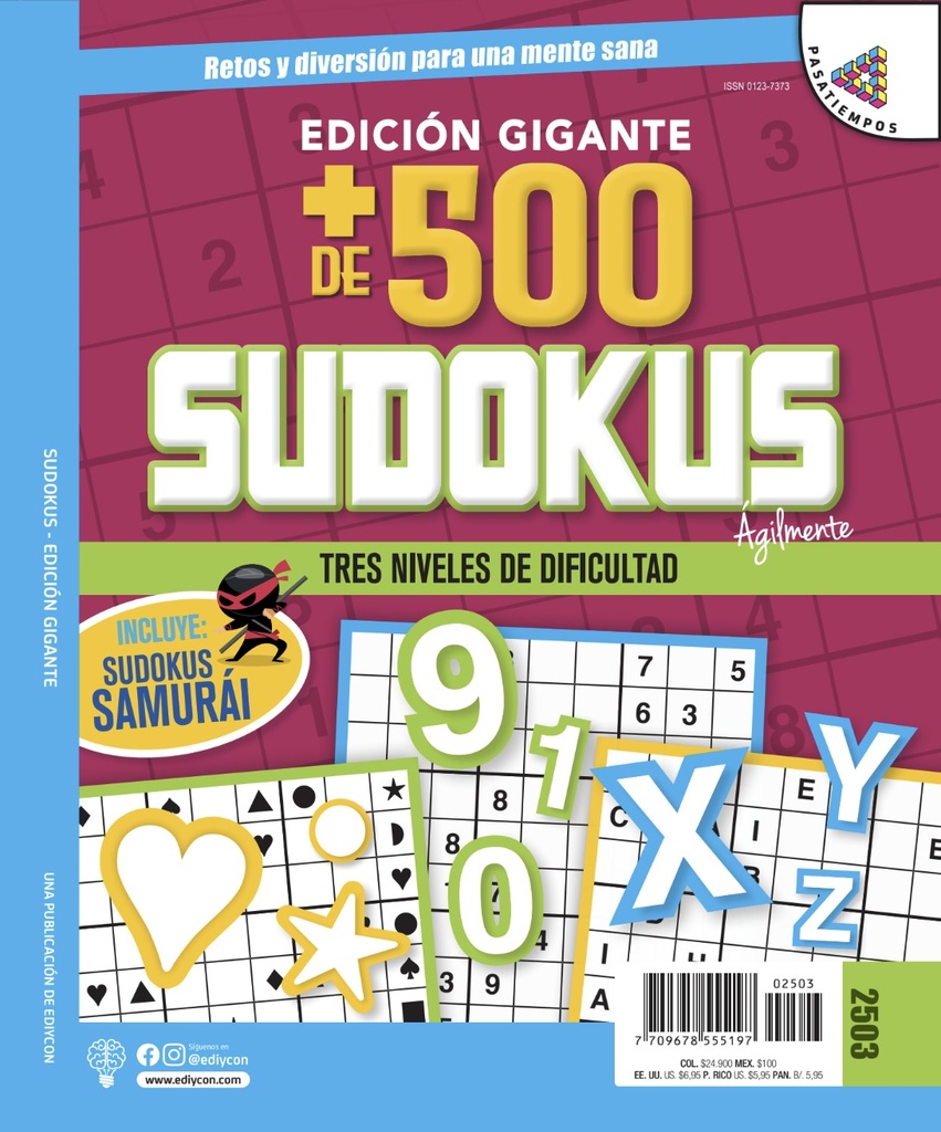 AGILMENTE SUDOKU GIGANTE